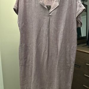 Women’s J Jill linen summer dress light weight.